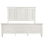 Chelema - Eastern King Panel Bed - Cream White
