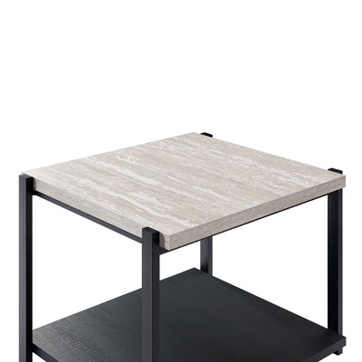 Linea - 3 Piece Occasional Set (1 Coffee & 2 End Tables) - Light Gray