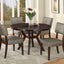 Drake - 5 Pieces Dining Room Set - Espresso / Gray