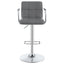 Adjustable Bar Stool With Hydraulic Height Adjustment