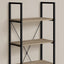 Bookshelf, Bookcase, 4 Tier, Office, Bedroom, Contemporary, Modern