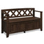 Amherst - Compact Entryway Storage Bench