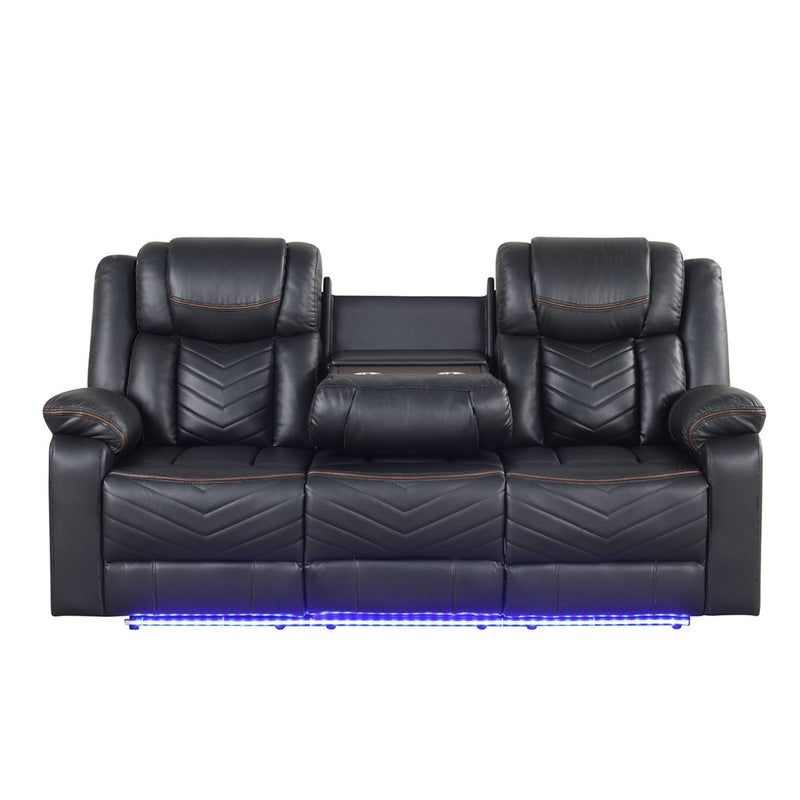 Challenger - LED Power Recliner Sofa