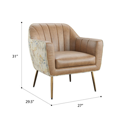 Rose - Accent Chair - Brown
