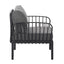 Outdoor Patio Club Chair, Waterproof Thick Cushion Deep Seating