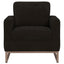 Accent Chair With Track Arm Design