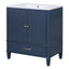 Bathroom Vanity With Sink, Soft Closing Door, Multi Functional Storage