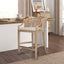 Casual Handcrafted Rattan Counter Stool