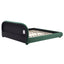 Upholstered Simple Modern Bedroom Bed With Curved Headboard