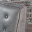 Macedonia - Button Tufted Fabric Recliner - Slate