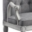 Florian - Antique Chair - Gray / White