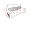 Alicia - Reclining Sofa - Gray / Black