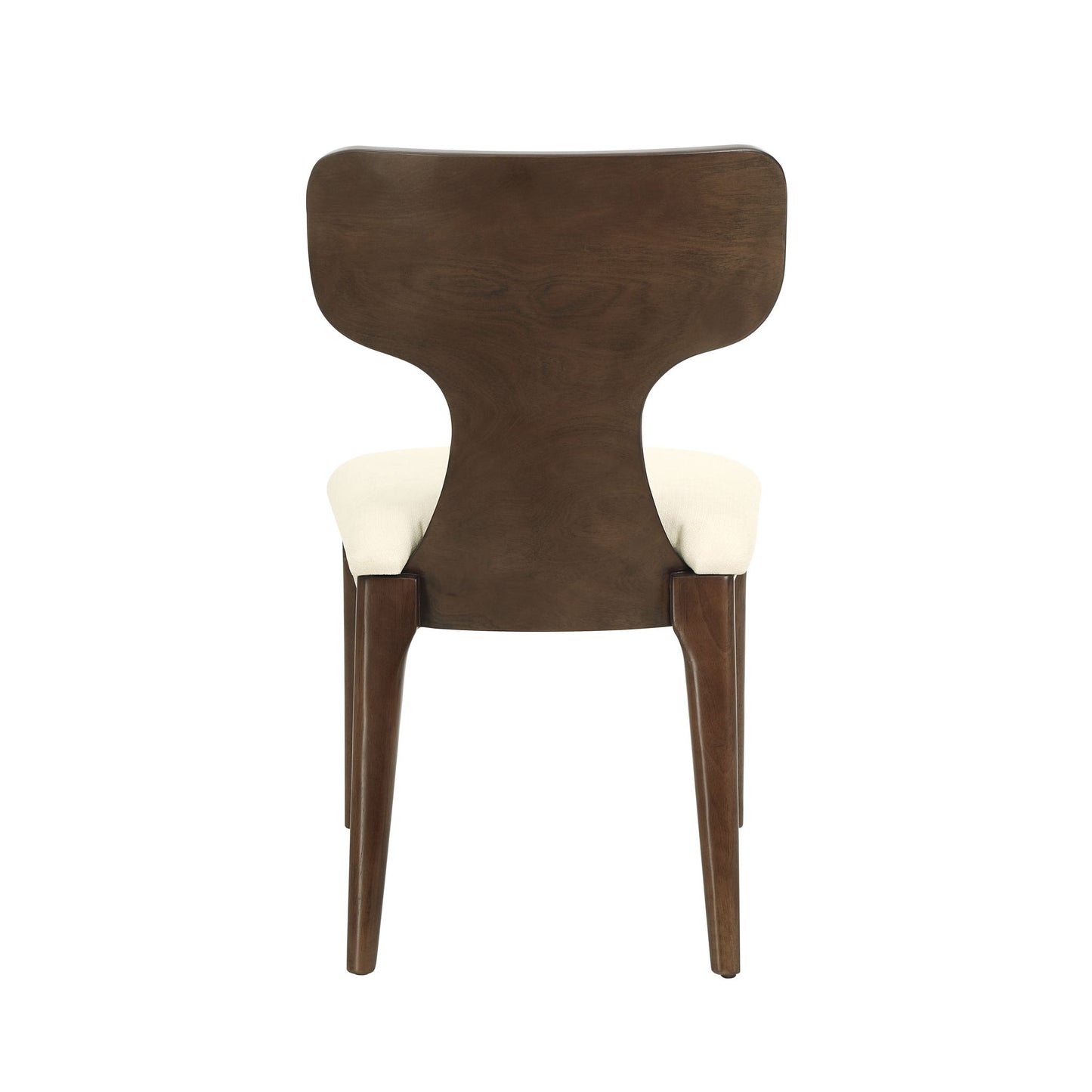 Koen - Side Chair (Set of 2) - Beige / Brown Oak