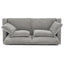 Modern Loveseat Sofa With 4 Pillows