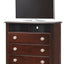Media Storage Chest - Cappuccino