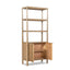 Nolan - Bookcase With Lower Cabinet - Natural