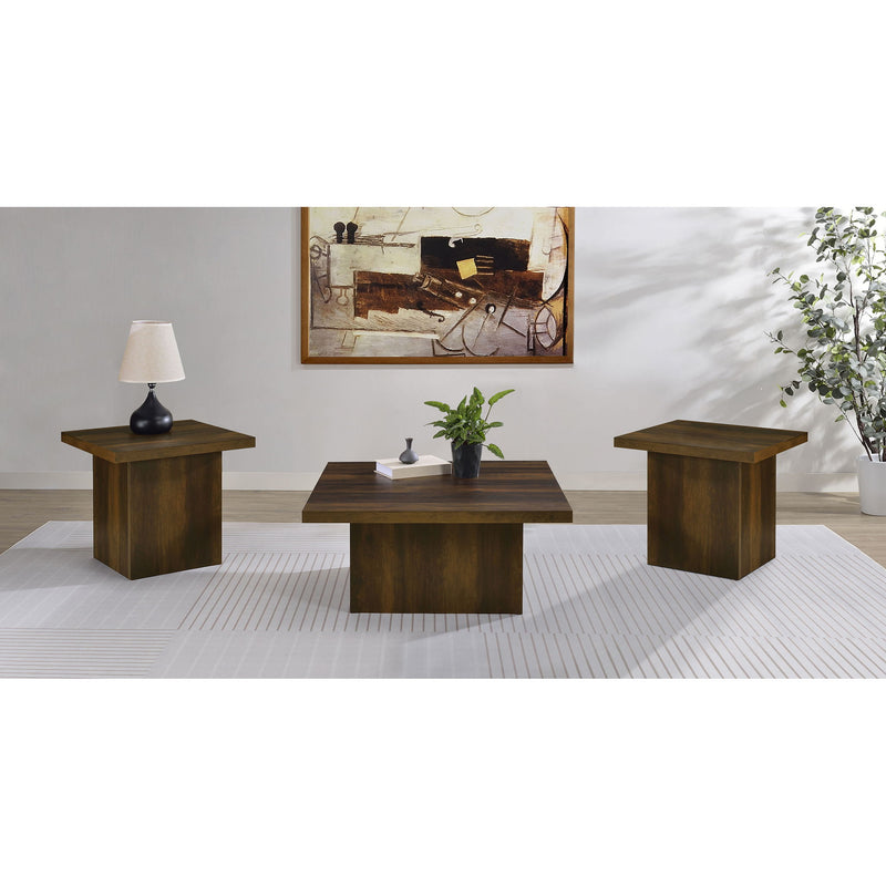 Eldridge - Coffee Table Set With Square Tops