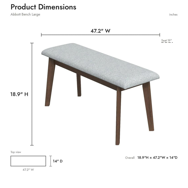 Carlos - Upholstered Bench