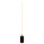 Prism - LED Floor Lamp With On / Off Switch Base - Gold / Marble