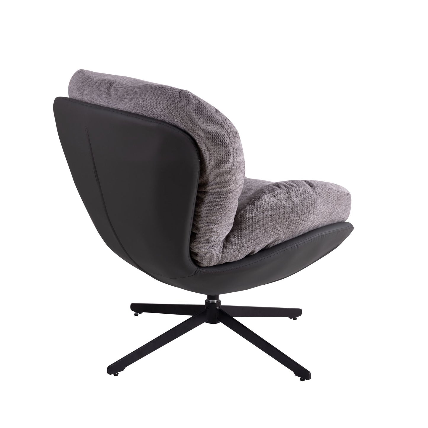 360° Swivel Office Chair, No Wheels