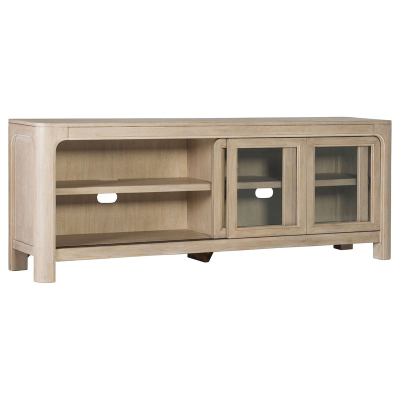 Flores - 2 Door TV Stand - Mango Color