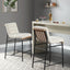 Lahni - 17" Boucle Fabric Counter Height Chair