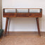 Triple Curved Console Table - Brown