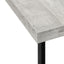 Accent Table, C - Shaped, Contemporary & Modern Stylish Design