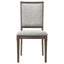 Perkins - Upholstered Dining Side Chair (Set of 2) - Dark Brown