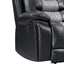 Nikko - Console Loveseat With Dual Recliners