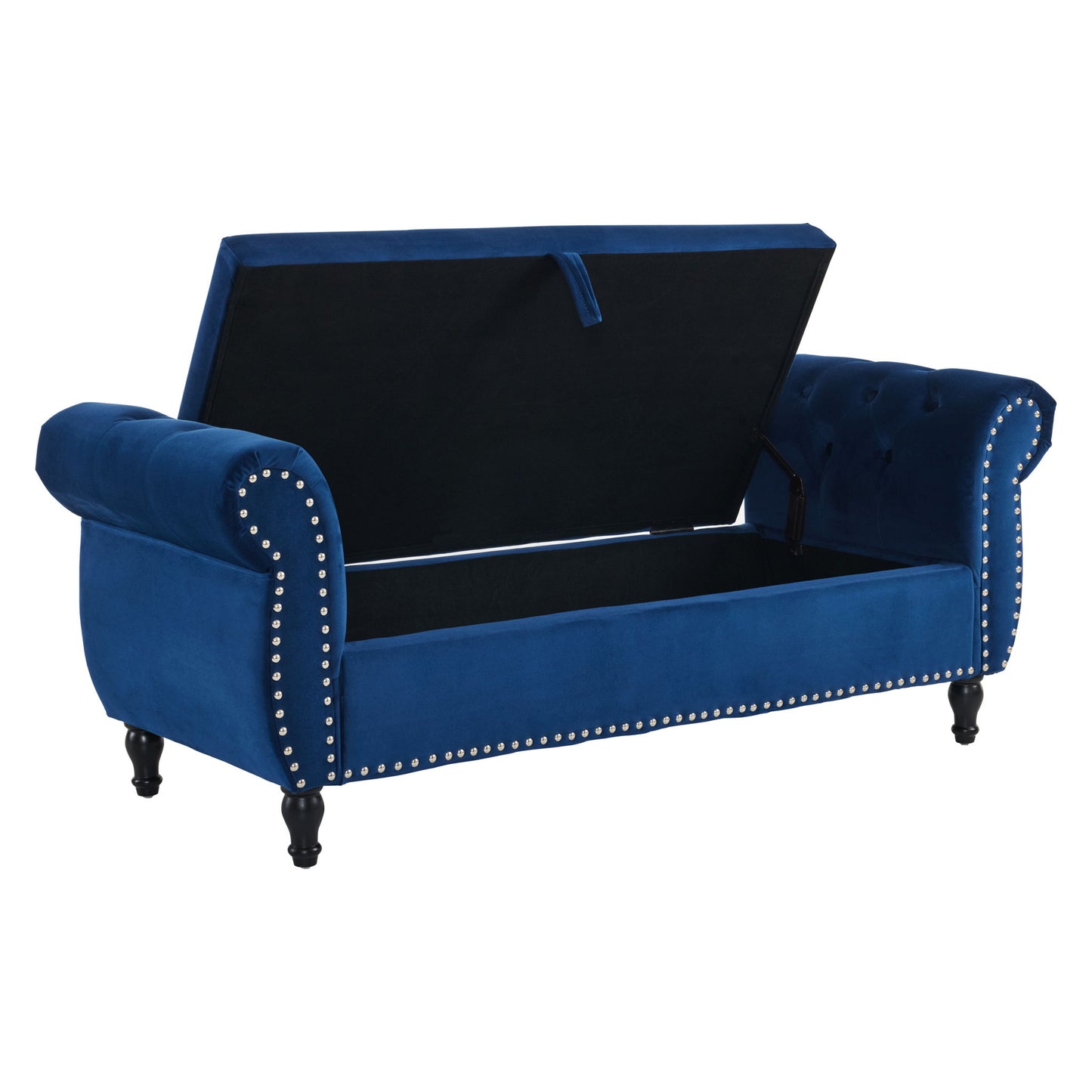 Luxurious Multifunctional Storage Ottoman Bench With Pillow