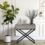 Koda - End Side Table Nightstand, Drawer And Cross Base