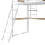 Loft Bed With L Shape Desk And Wardrobe