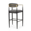 Upholstered Bar Stools With Backs For Kitchen Island (Set of 2)