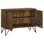 Komomo - 1 Adjustable Shelf Accent Cabinet - Gray
