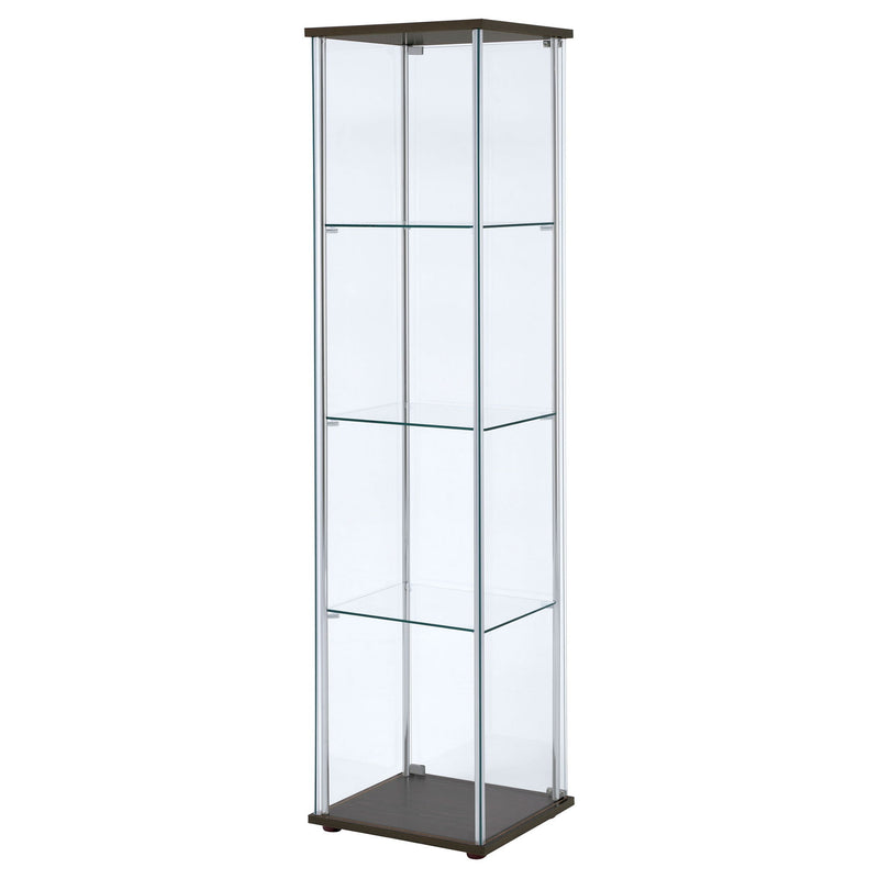 Crestwood - 3 Shelf Curio Cabinet