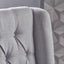 Sophisticated Tufted Dining Chair With High Back Design