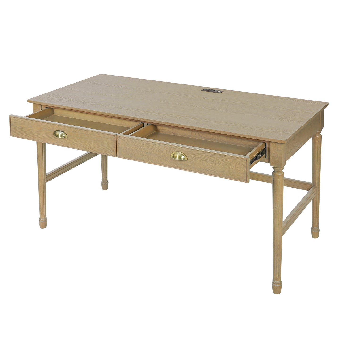 Modern Writing Desk With Drawers For Home Office
