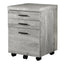 File Cabinet, Rolling Mobile, Storage Drawers, Printer Stand, Office, Contemporary & Modern