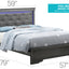 LED Elegant Bed