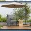 Modern Curved Aluminum Lounge Chair With Stylish Rope Weave Design And Cushioned Comfort For Outdoor