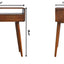 Curved Chestnut Console Table