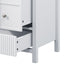 Bathroom Vanity With Separate Sink, Soft Close Doors And 4 Drawers