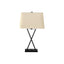 Lighting, Table Lamp, USB Port Included, Resin, Transitional - Black