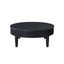 Tate - Round One Drawer Coffee Table - Black