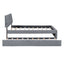 Upholstered Platform Bed With Trundle