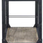 Jorgensen - Serving Cart - Rustic Oak / Charcoal