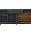 Destin- Ceramic Server - Walnut / Black