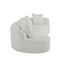 Elegant Curved Sectional Sofa With Full Foam Comfort
