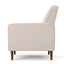 Mid-Century Modern Recliner With Button Tufted Waffle Stitch